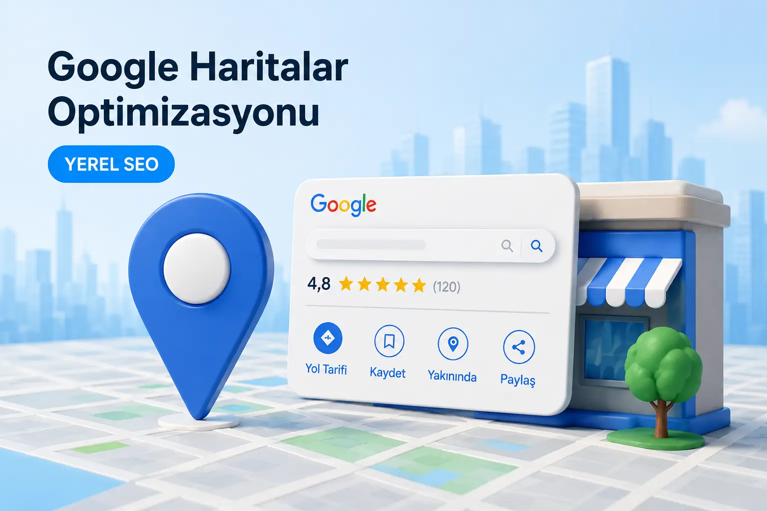 Kuaförler ve Güzellik Salonları Haritalarda Nasıl Üste Çıkar?